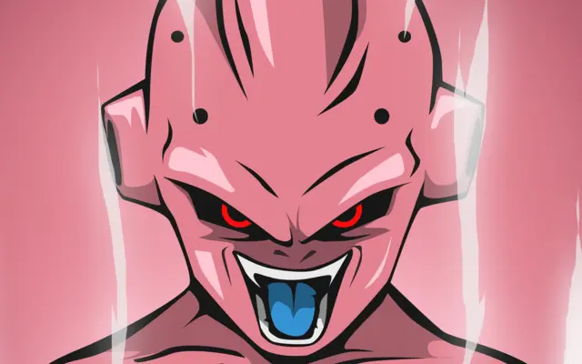 动漫《七龙珠》魔人布欧 Majin Buu 桌面壁纸