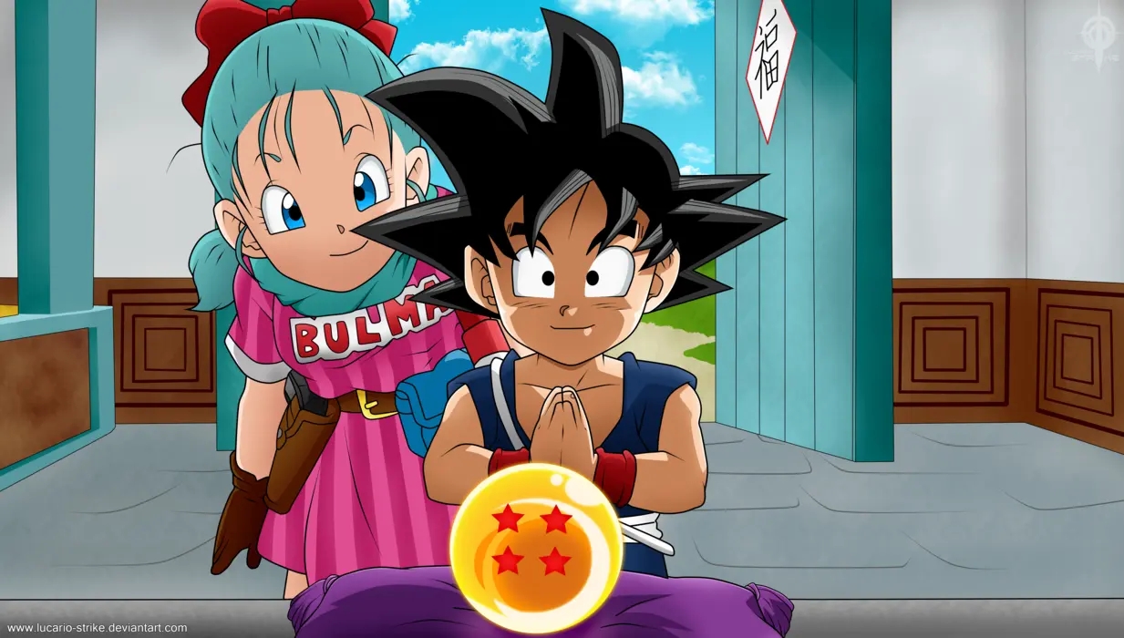 动漫《龙珠》布尔玛 Bulma 图片桌面壁纸