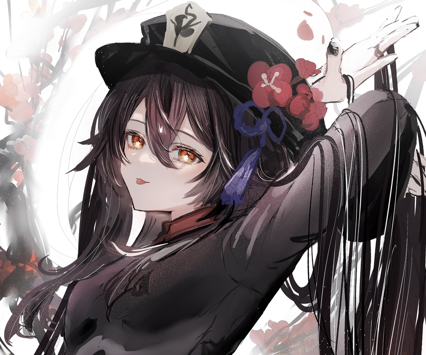 Genshin Impact《原神》胡桃 游戏美女图片壁纸