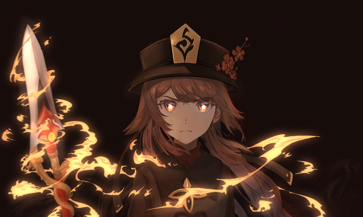 Genshin Impact《原神》胡桃 游戏美女图片壁纸