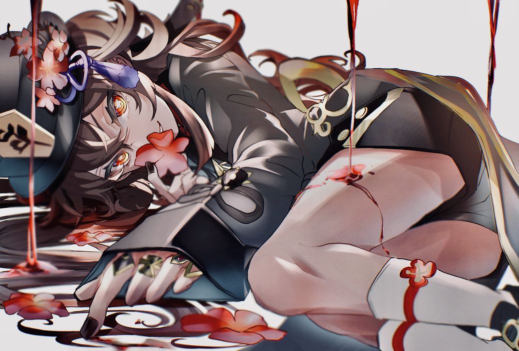 Genshin Impact《原神》胡桃 游戏美女图片壁纸
