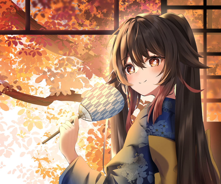 Genshin Impact《原神》胡桃 游戏美女图片壁纸