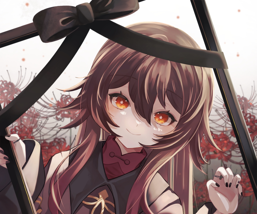 Genshin Impact《原神》胡桃 游戏美女图片壁纸