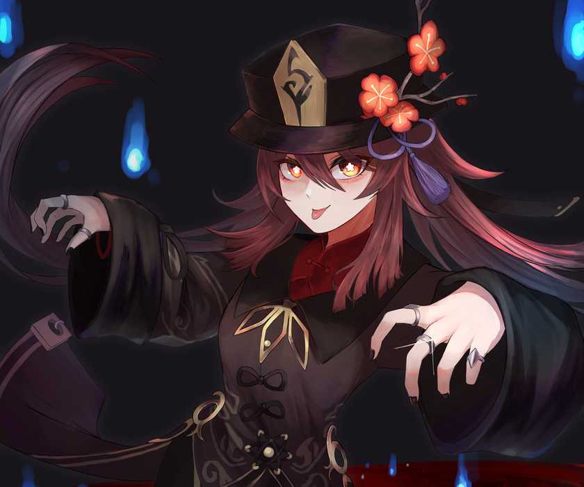 Genshin Impact《原神》胡桃 游戏美女图片壁纸