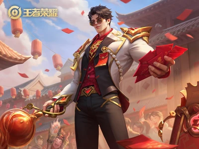 王者荣耀亚瑟鸿运当头新皮肤壁纸