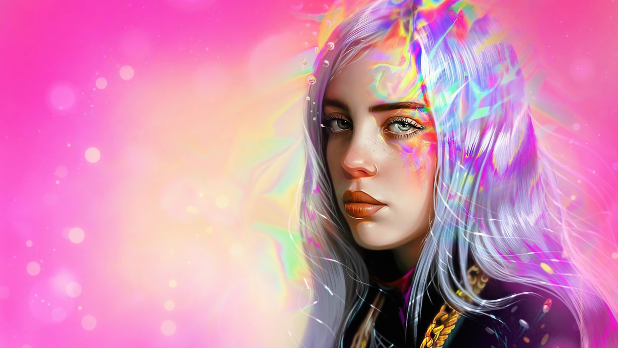 比莉·艾利什（Billie Eilish）图片桌面壁纸