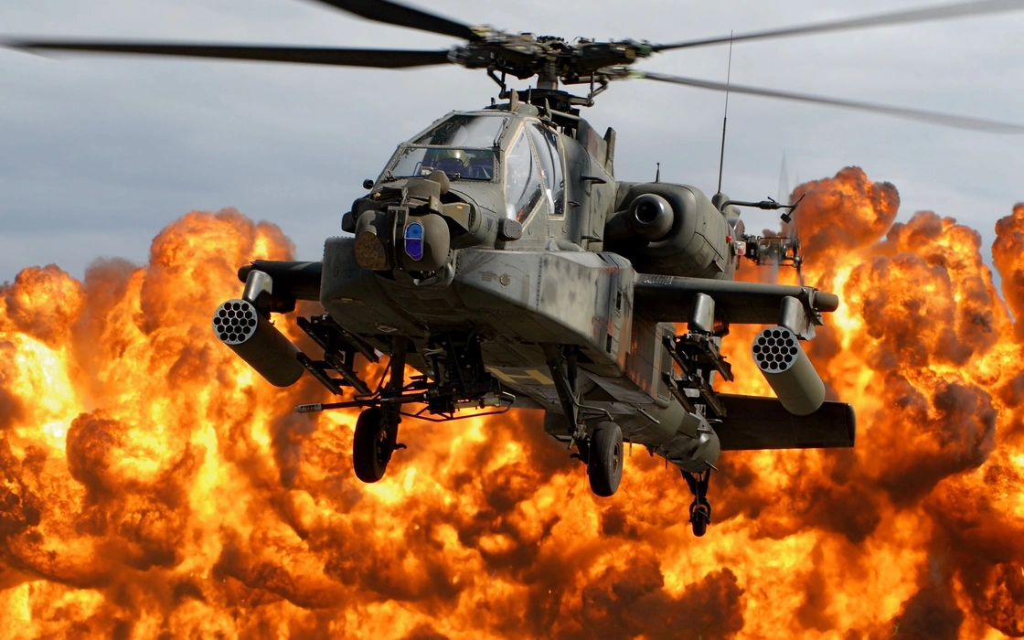 AH-64阿帕奇直升机图片桌面壁纸