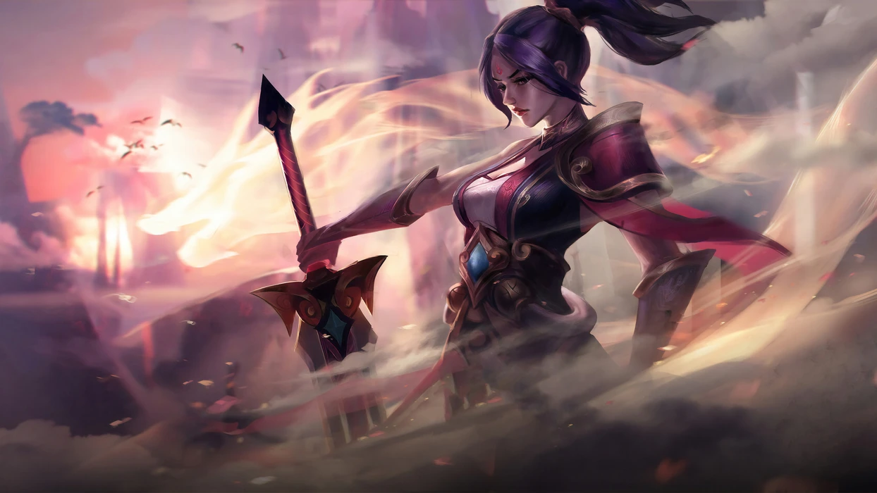 LOL锐雯Riven英雄联盟美女图片壁纸（二）