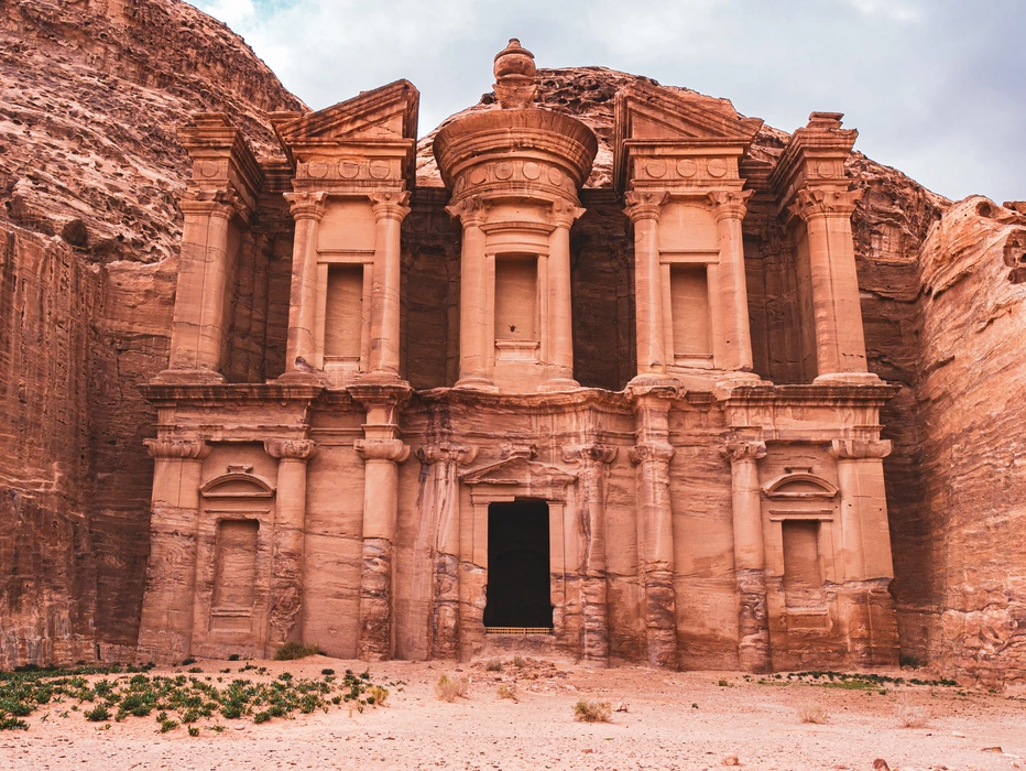 约旦佩特拉古迹图片旅游风景桌面