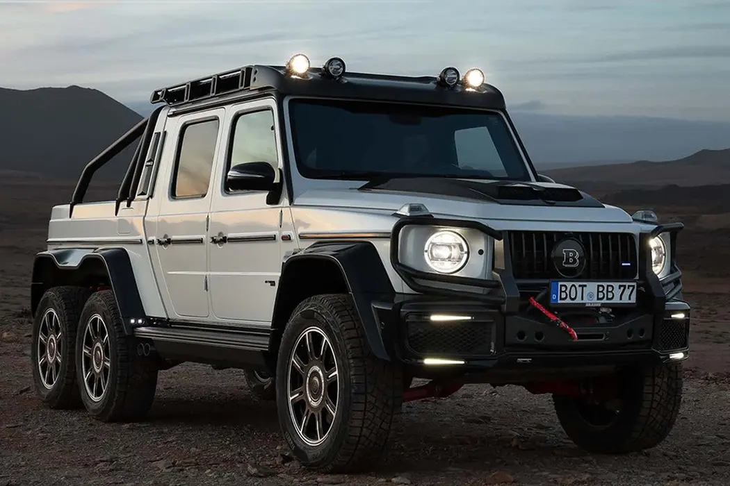 巴博斯 XLP 800 6x6 Adventure 皮卡图片壁纸