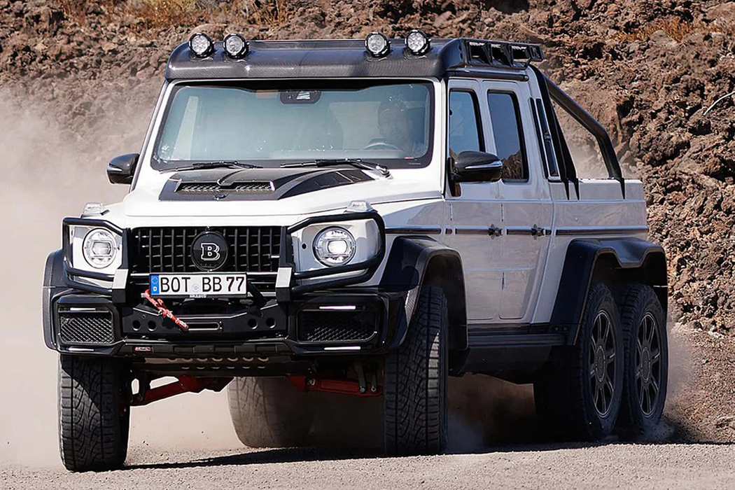 巴博斯 XLP 800 6x6 Adventure 皮卡图片壁纸