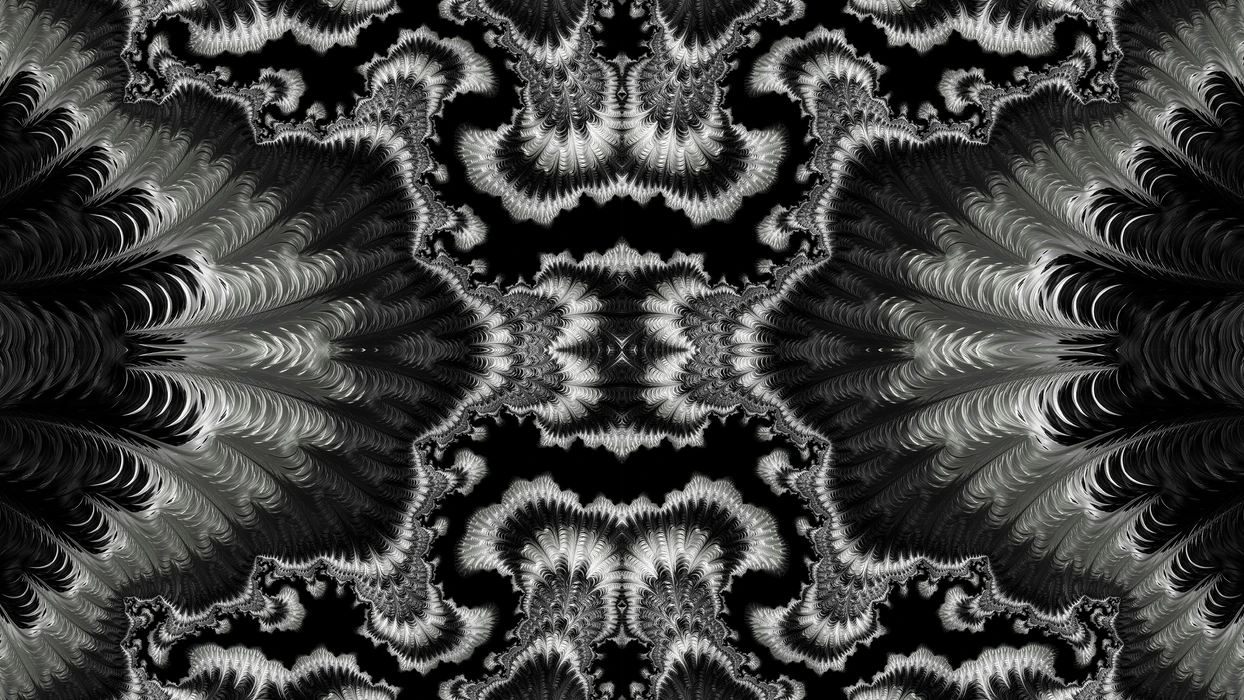 4K黑白迷幻抽象背景素材图片壁纸