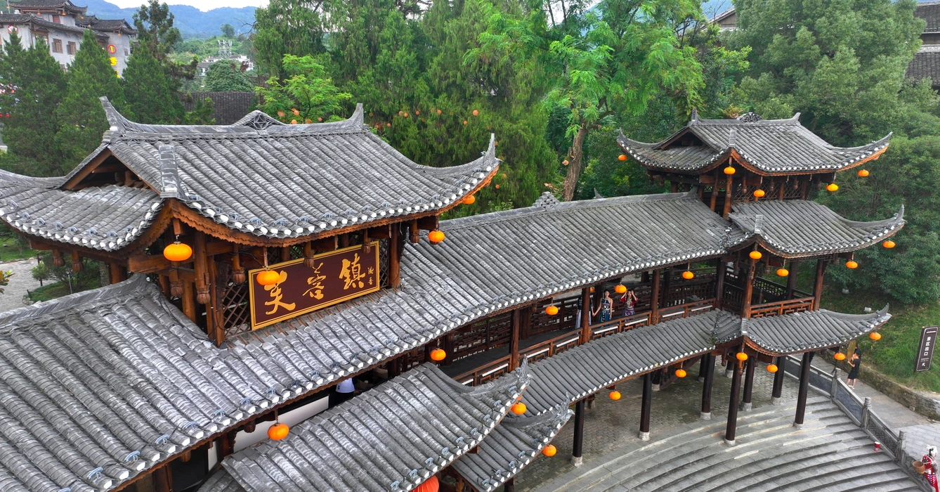 湖南湘西芙蓉古镇旅游风景桌面