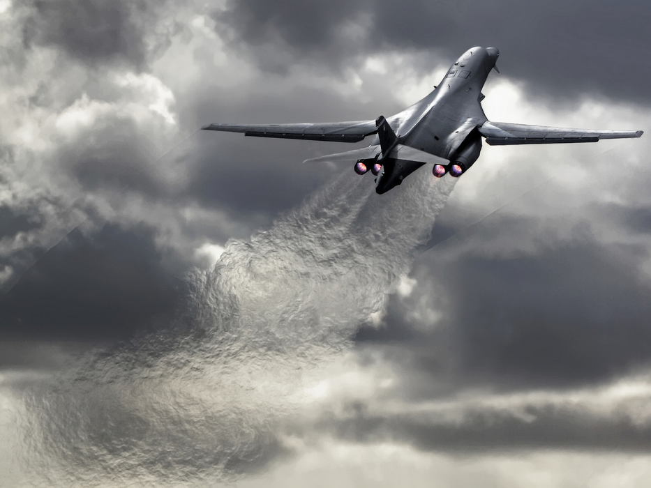 B-1轰炸机（B-1 bomber）图片桌面壁纸（一）