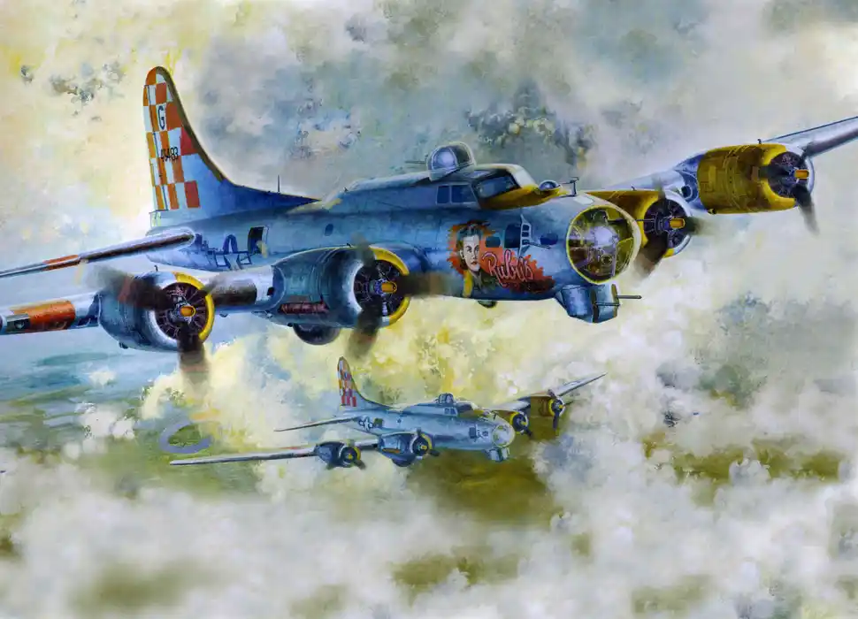 B-17轰炸机（B-17 Bomber）轰炸机图片壁纸