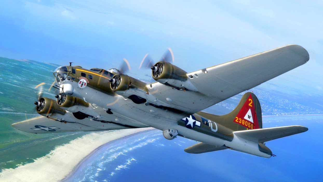 B-17轰炸机（B-17 Bomber）轰炸机图片壁纸