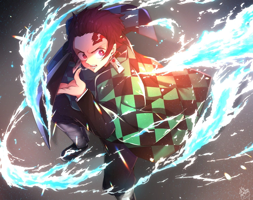 《鬼灭之刃》灶门炭治郎 Kamado Tanjirou 壁纸（一）