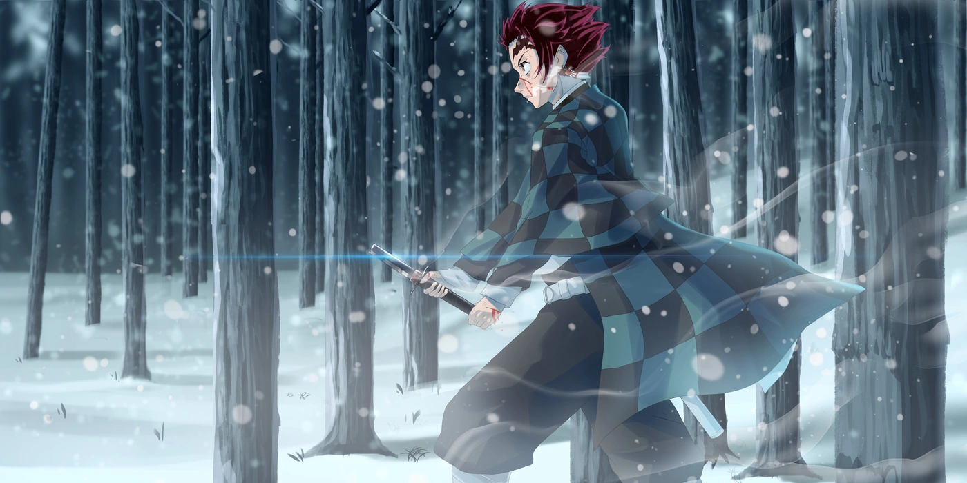 《鬼灭之刃》灶门炭治郎 Kamado Tanjirou 壁纸（一）