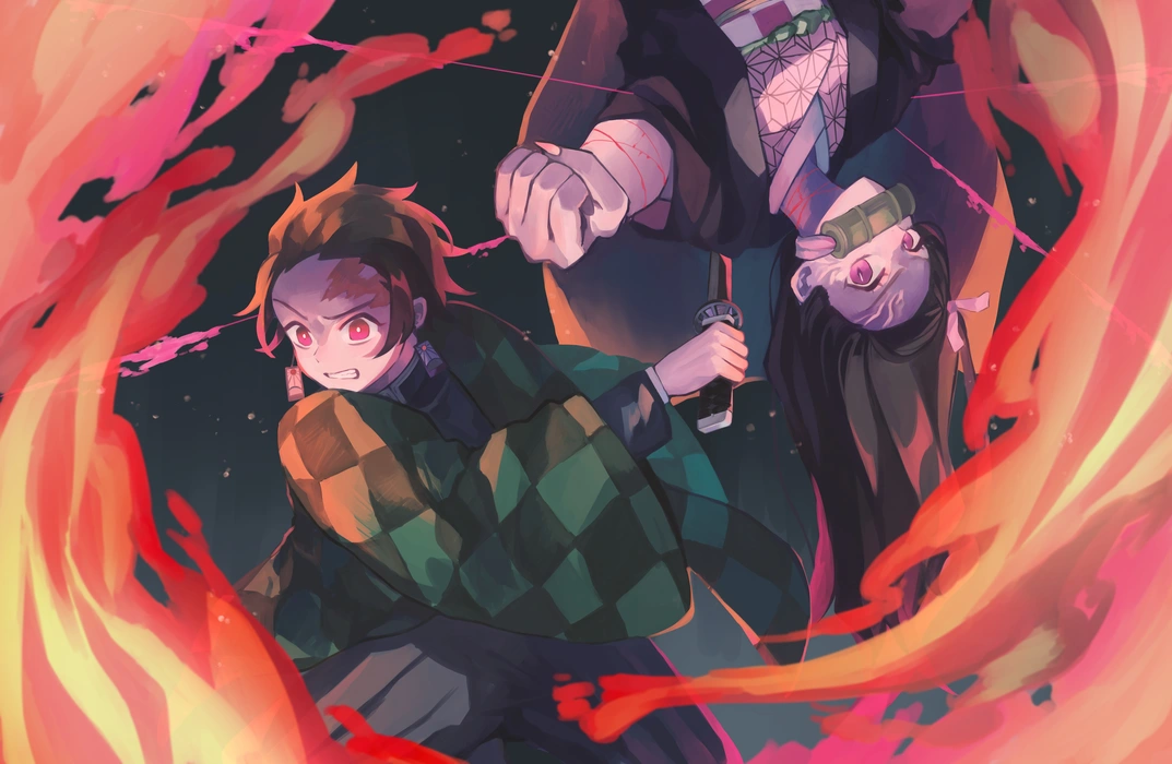 《鬼灭之刃》灶门炭治郎 Kamado Tanjirou 壁纸（一）