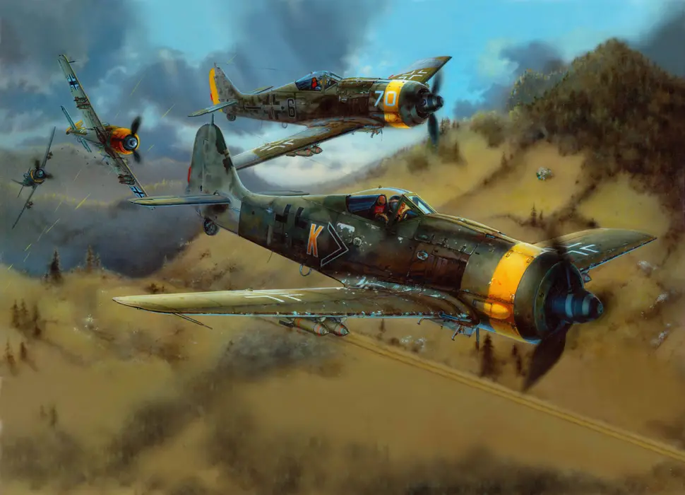 Fw190战斗机（Fw-190 Fighter）图片壁纸
