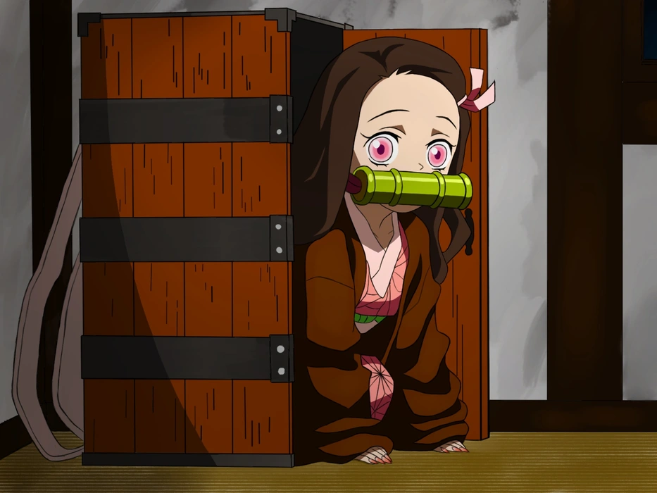 《鬼灭之刃》灶门祢豆子动漫女孩壁纸