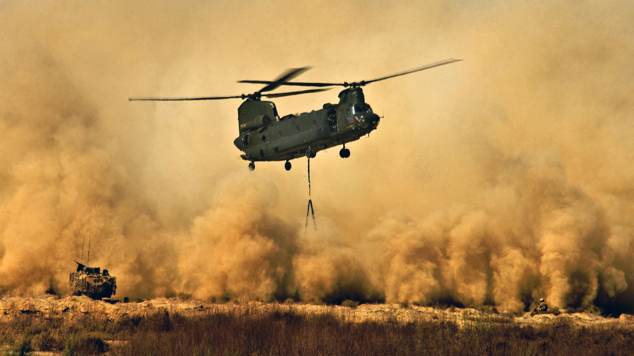 CH-47运输直升机（CH-47 Helicopter）图片壁纸