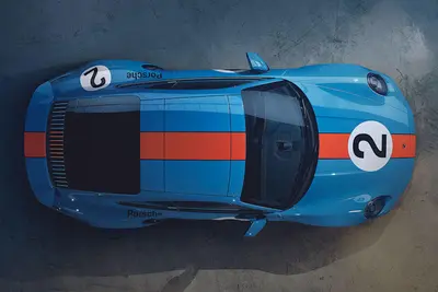 保时捷9112022款 Turbo S Pedro Rodriguez 赛车壁纸
