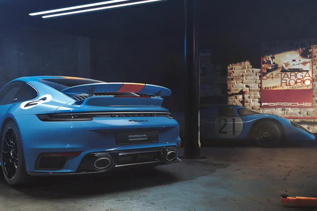 保时捷911 2022款 Turbo S Pedro Rodriguez 赛车壁纸