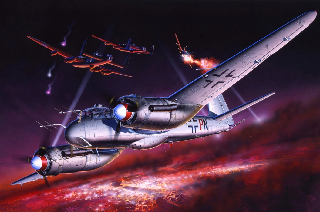 Ju-88轰炸机高清图片桌面壁纸