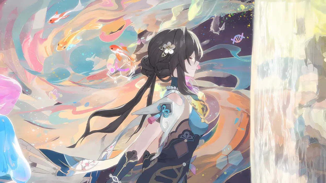 《崩坏星穹铁道》阮梅二次元游戏美女壁纸