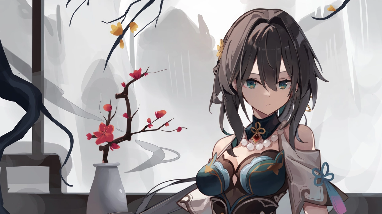 《崩坏星穹铁道》阮梅二次元游戏美女壁纸