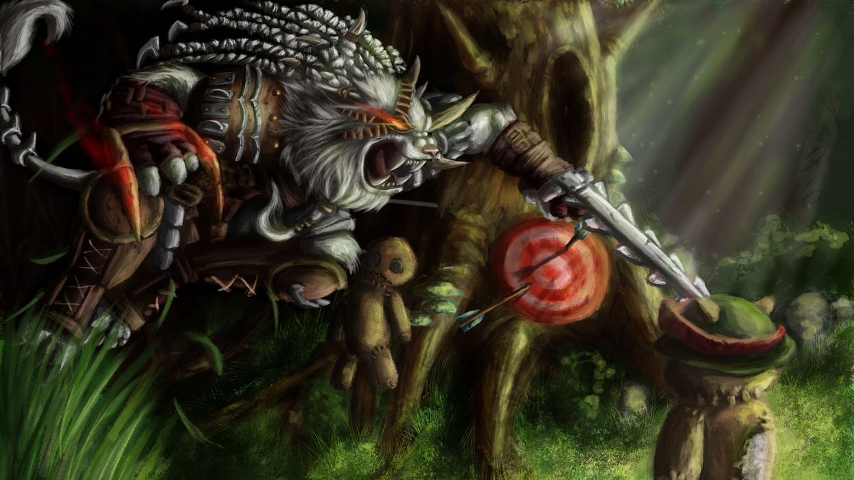 LOL英雄联盟雷恩加尔（Rengar）图片壁纸