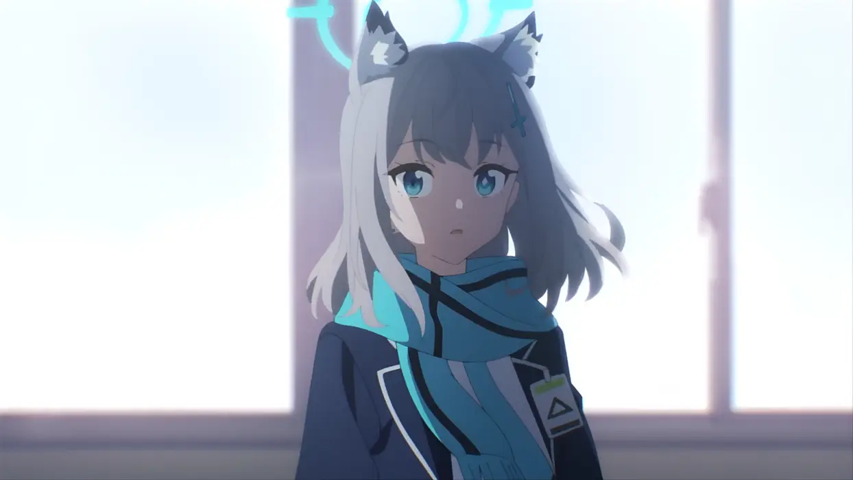 《蔚蓝档案》砂狼白子 动漫女孩图片壁纸