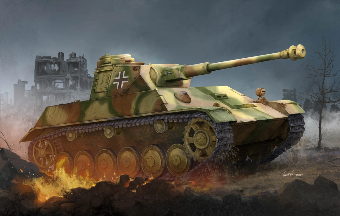 三号坦克 (Panzer III)高清图片桌面壁纸