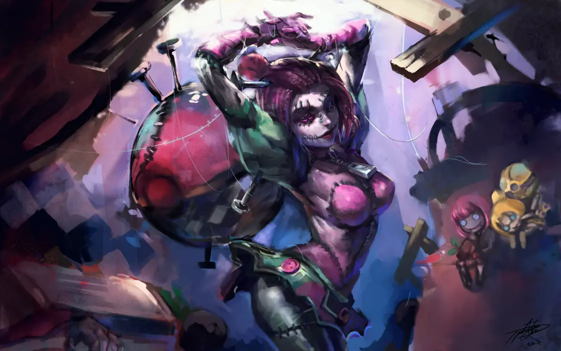LOL英雄联盟奥莉安娜Orianna Reveck壁纸