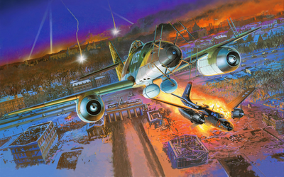 Me-262喷气式战斗机高清图片壁纸