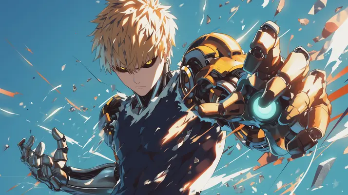 《一拳超人》杰诺斯 Genos 动漫图片壁纸