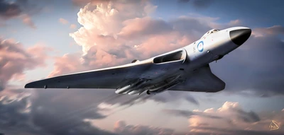 火神战略轰炸机（Avro Vulcan Bomber）图片壁纸