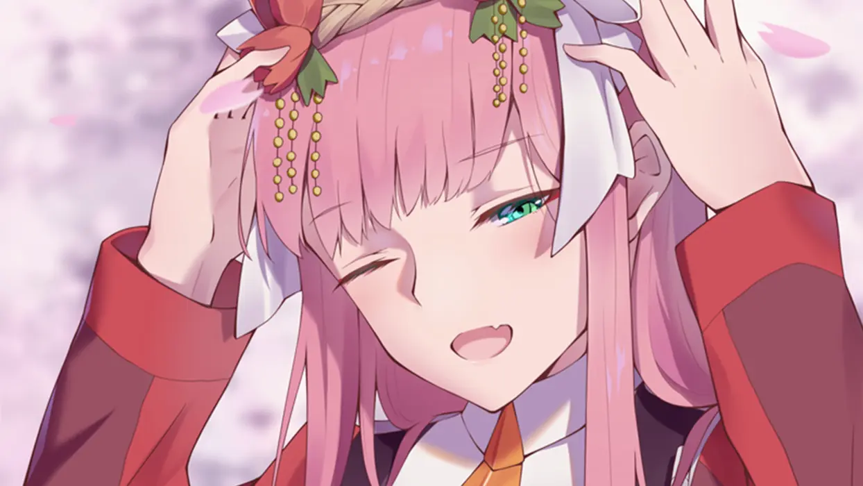 《DARLING in the FRANXX》零二 Zero Two 壁纸