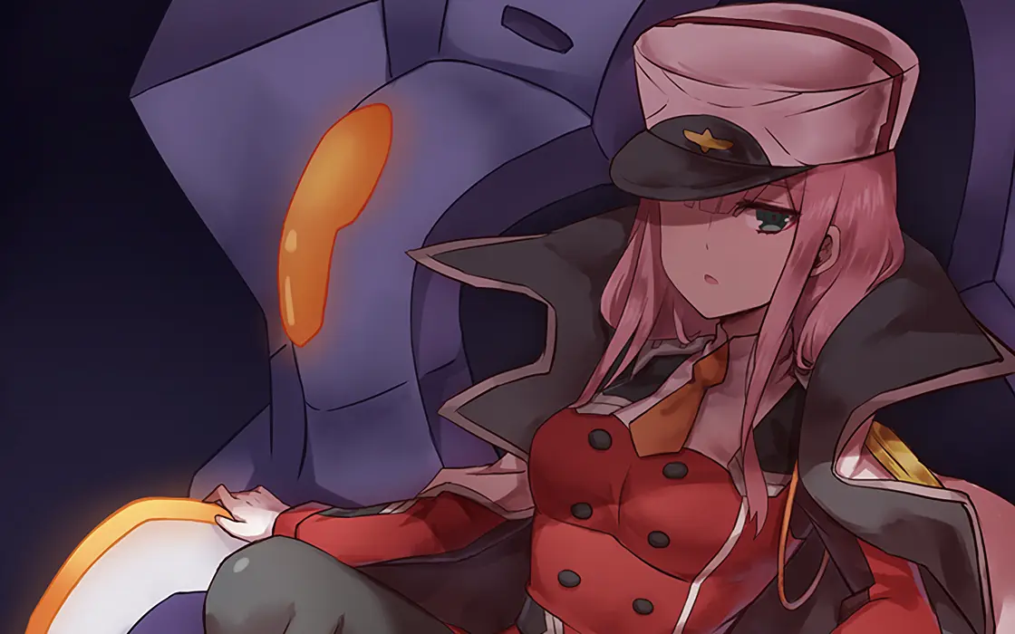《DARLING in the FRANXX》零二 Zero Two 壁纸