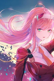 《DARLING in the FRANXX》零二 Zero Two 壁纸