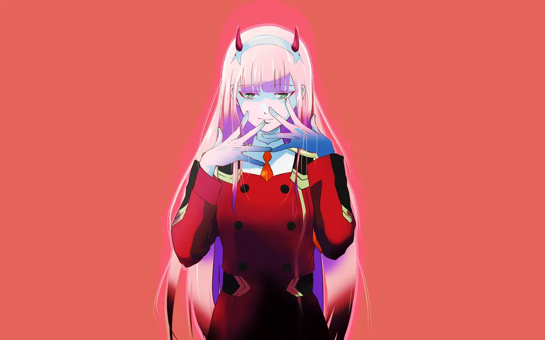《DARLING in the FRANXX》零二 Zero Two 壁纸