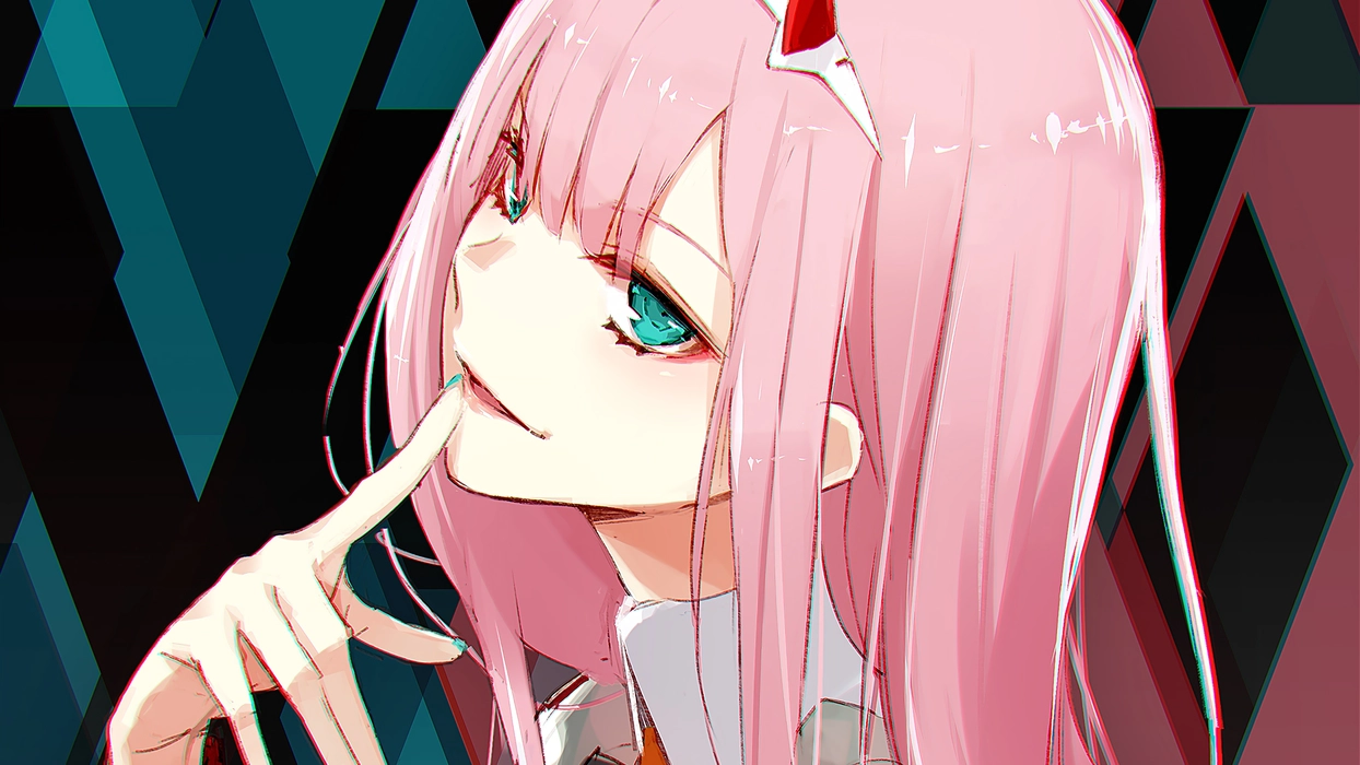 《DARLING in the FRANXX》零二 Zero Two 壁纸