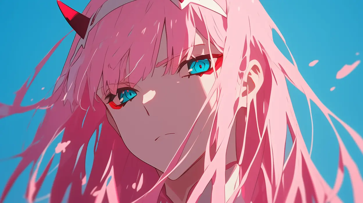 《DARLING in the FRANXX》零二 Zero Two 壁纸