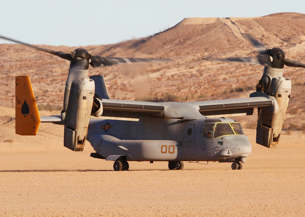 V-22鱼鹰式倾转旋翼机（Boeing Bell V-22）图片壁纸