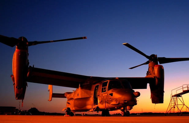 V-22鱼鹰式倾转旋翼机（Boeing Bell V-22）图片壁纸