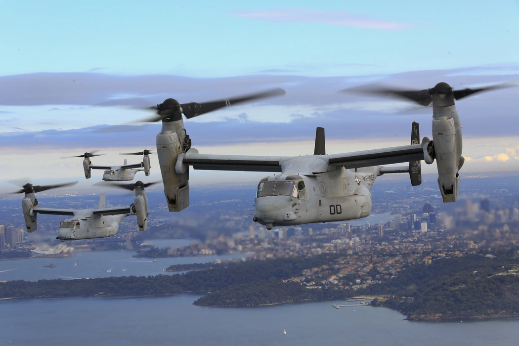 V-22鱼鹰式倾转旋翼机（Boeing Bell V-22）图片壁纸