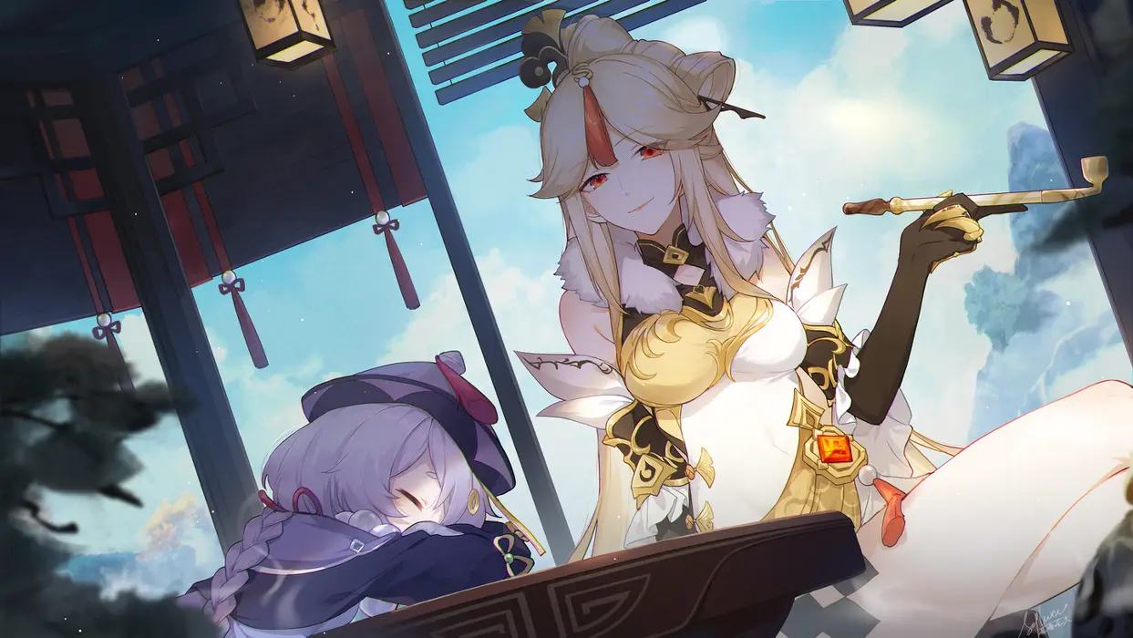 《原神》凝光 Ningguang 游戏美女壁纸