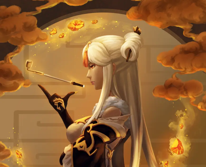 《原神》凝光 Ningguang 游戏美女壁纸