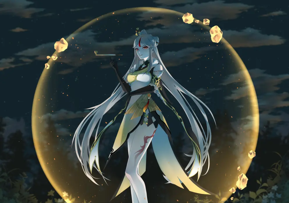 《原神》凝光 Ningguang 游戏美女壁纸